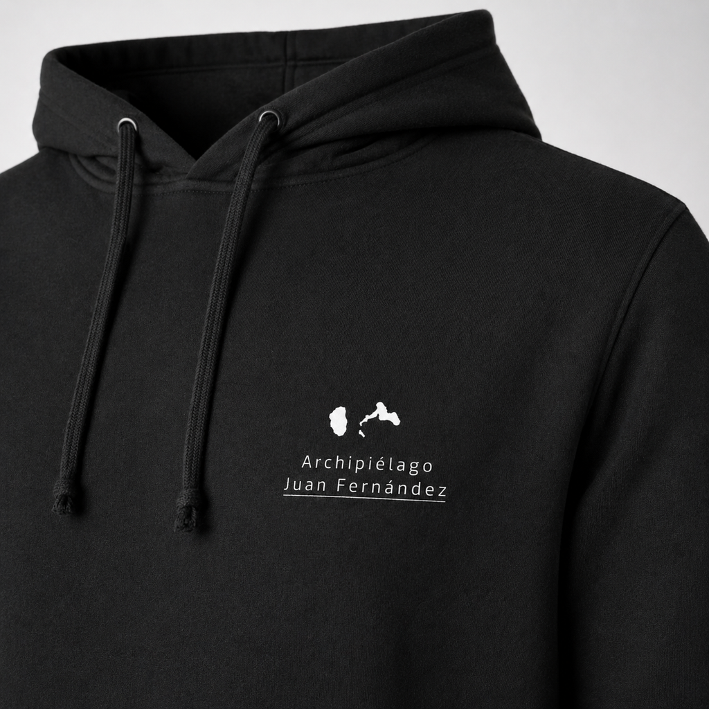 Hoodie “Robinson Crusoe Expedition Black”